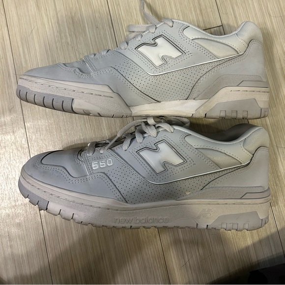 New Balance BB550 Gray Sneaker - Picture 6 of 8